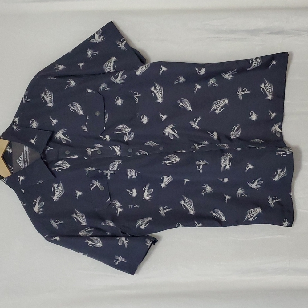 Croft & Barrow Quick Dry Button Down Shirt Size M